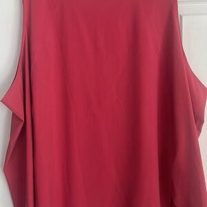 Athleta Pink/ Dark coral Tank Top